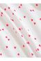 Heart Printed Baby Girl Blanket 90X100 cm (S6) - 3