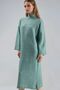 My Fashion Ribbed Turtleneck Maxi Knitted Dress