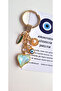 Valentine's Day Gift Luxury Zircon Stone Heart Keychain - 9 cm - 5