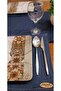 Luxury American Service Runner Tablecloth Set 5 Pieces 150X40 - 6