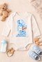 Baby Bodysuit with Printed Text (Boys) Printed 100% Cotton Bodysuit (Newborn & Baby) - 3