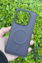 Redmi Note 14 5g Case Magsafe Carbon Fiber Patterned Silicone Cover - 4