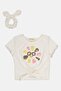 Kids Girl 2 Pcs Sequin Top And Scrunchie Set, White - 2