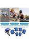 Kids Multi Sport Safety Gear Set with Helmet Knee Pads Elbow Pads Wrist Guards - 2