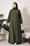 Women's Plus Size Buttoned Mother's Dress