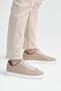 Men's Beige Poly Sole Lace-Up Casual Sports Shoes - 5