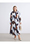 Patterned Shirt Dress - 2