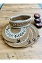 Wicker Jute Presentation Plate Mat Supla American Serving Tray and Basket 5 Pieces - 4