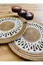 Presentation Plate Mat Jute Placemat American Service Set of 2 - 3
