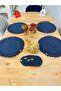 Presentation Plate Mat Jute Coaster American Serving and Cup Mat 8 Pieces
