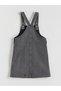 Esvab • Modern & Distinctive Square Collar Cute Mouse Printed Girls' Jean Salopet Dress - 3