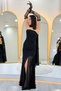 Women's Shawl Detailed Strapless Tulle Skirt Asymmetrical Evening Dress Red, White, Baby Blue, Black