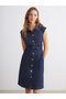 Unique Products from Freezen Store I Shirt Roba Collar Jean Dress - 3
