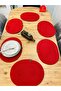 Presentation Plate Mat Jute American Service Oval Plate Set of 6 - 2