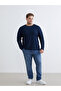 Esvab • Modern & Distinctive Large Size Zero Roba Collar Long Sleeve Men's T-Shirt - 2