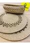 Presentation Plate Mat Jute Placemat American Serving and Basket Set 3 Pieces - 2