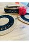 Presentation Plate Mat Jute Placemat American Serving and Basket Set 3 Pieces - 3
