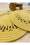 Presentation Plate Mat Jute Placemat American Service Set of 2 - 3