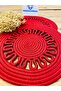 Presentation Plate Mat Jute Placemat American Service Set of 2 - 3