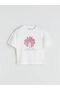 Timeless Clothing & Timeless Choices Zero Roba Collar Printed Girls' T-Shirt