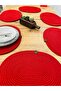 Presentation Plate Mat Jute American Service Oval Plate Set of 6 - 3