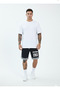 Superior 1961 Printed Men's Black Basketball Shorts - Retro Style Non-Grid Comfortable Fit Sports Shorts - 3