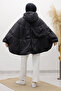 Hooded Inflatable Poncho Tsd260126 Black - 7