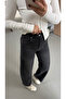 Premium Series Tasseled Antracite Slouchy Jeans - 2