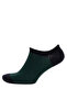 C6805Axnv2 Navy Blue Men's Invisible 7-Piece Cotton Sneaker Socks - 2