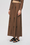 Women's Handcrafted Bead Embroidery Detailed Long Skirt - 2