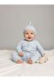 Baby Cotton Ribbed Hat Romper