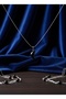 Onyx Natural Stone Steel Necklace with Moon Figure - 3