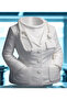 Doctor Women's White Coat Pen Holder - 4