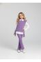 Girl's Stylish Daily Vest, Trousers and White Shirt Combination 3-Piece Set - 3