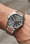 Classic and Stylish Men's Wristwatch |   40 mm Steel Case, Dual Color Strap, 5 Atm - 6