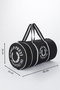 Cylinder Sports Bag with Shoulder Strap Fitness Sp - 2