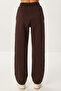 Polo Collar Parachute Garnished Modal Suit Lby0042 Brown - 6