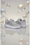 Daily Gray Children's Sports Shoes with Velcro, Laces, Lightweight and Stretchy Soles, Breathable Mesh Fabric - 4