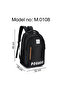 14 Inch Laptop Backpack for School & College Polyester Backpack with 4 Compartments & Bottle Pockets - 4