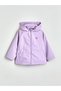 Lcw Kids Lilac Hooded Coat for Girls