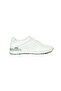 M3045 White Genuine Leather Casual Shoes