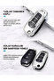 Ford Compatible Mondeo, Kuga, Focus, Fiesta, Puma, Ranger, B Max, C Max, S Max, Glossy Tpu Key Case Cover (Rose) - 4
