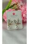 Xuping Vip Earrings-Gift Gold Earrings Baguette Heart Pearl Steel Earrings Tarnish Resistant-2Cm - 2