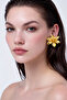 Flower Detailed Earrings - 3