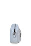 Wonderful Satin Fabric Crossbody Bag White - 2