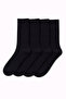 4-Piece Men's Bamboo Socks – Seamless, Anti-Sweat, Long Ankle, Casual Sock Set - 5