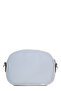 Wonderful Satin Fabric Crossbody Bag White - 3