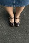 Brown Women's Buckled Elastic Easy-To-Wear Summer Dowry Bundle Ballet Flats B71Ynav - 4