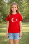 Children's T-Shirt Unisex 100% Cotton Turkish Flag Printed T-Shirt - 2