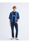 Esvab • Modern & Distinctive Devrik Roba Collar Men's Knitwear T-Shirt - 3